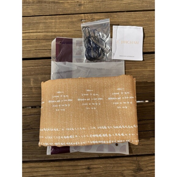 JINCHAN Bohemia 72 In Hotel Spa Bathtub Shower Curtain New - Picture 2 of 6